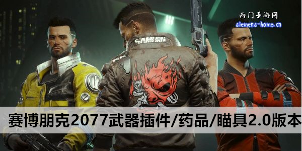 赛博朋克2077武器插件/药品/瞄具2.0版本