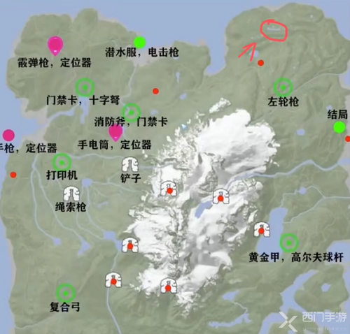 森林之子正式版5个蓝图位置