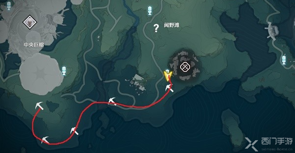 鸣潮矿石采集路线