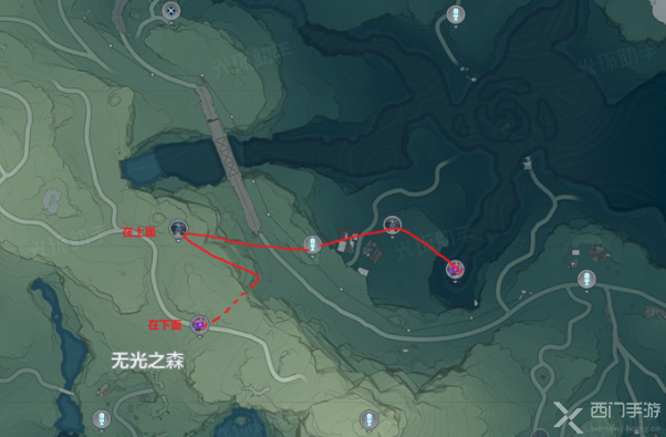 鸣潮凝液白霜套速刷路线