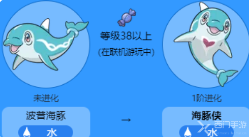 宝可梦朱紫海豚侠怎么进化