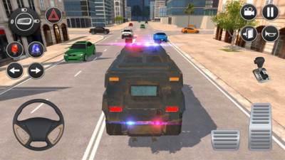 i8 Police Car Game