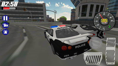 i8 Police Car Game