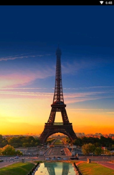 Paris live Wallpaper