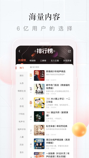 喜马拉雅听书app