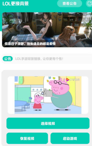 lol手游背景视频一键替换