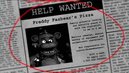 five nights at freedys