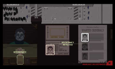 请出示证件(papers please)截图